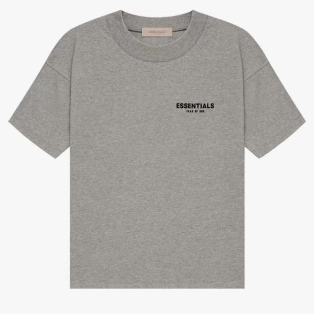 Essentials Fear of God Dark Oatmeal Tee Size Small